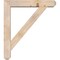 Ekena Millwork Traditional Craftsman Smooth Bracket w/ Offset Brace, Douglas Fir, 5 1/2"W x 28"D x 32"H BKT0604X28X32TRA04SDF - alternate 4